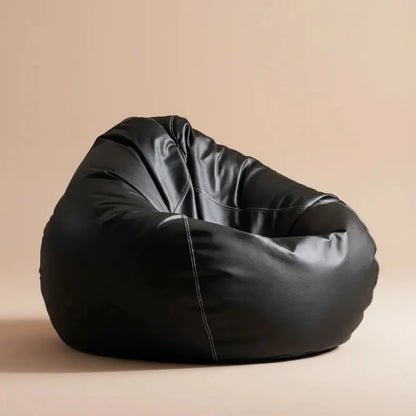 OTAUTAU rempli 70 cm Faux cuir pouf canapés avec remplissage confortable pouf canapé bouffant siège 