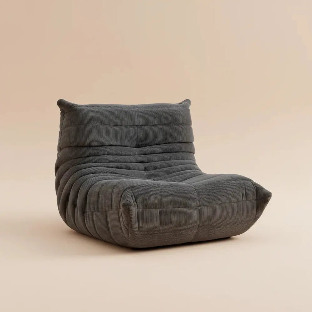Chaise de pouf pour adulte, canapé en mousse à mémoire de forme, canapé de sol paresseux, chaise de 