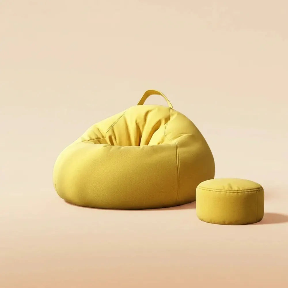 Paresseux canapé pouf personne seule peut s'allonger et dormir sol canapé muebles pouf chaise avec r