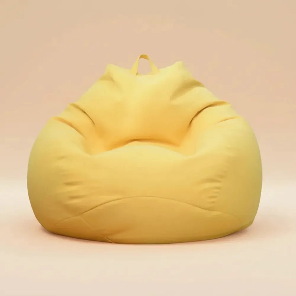 Canapés paresseux couverture chaises sans remplissage confortable adultes pouf chaise canapé salon c