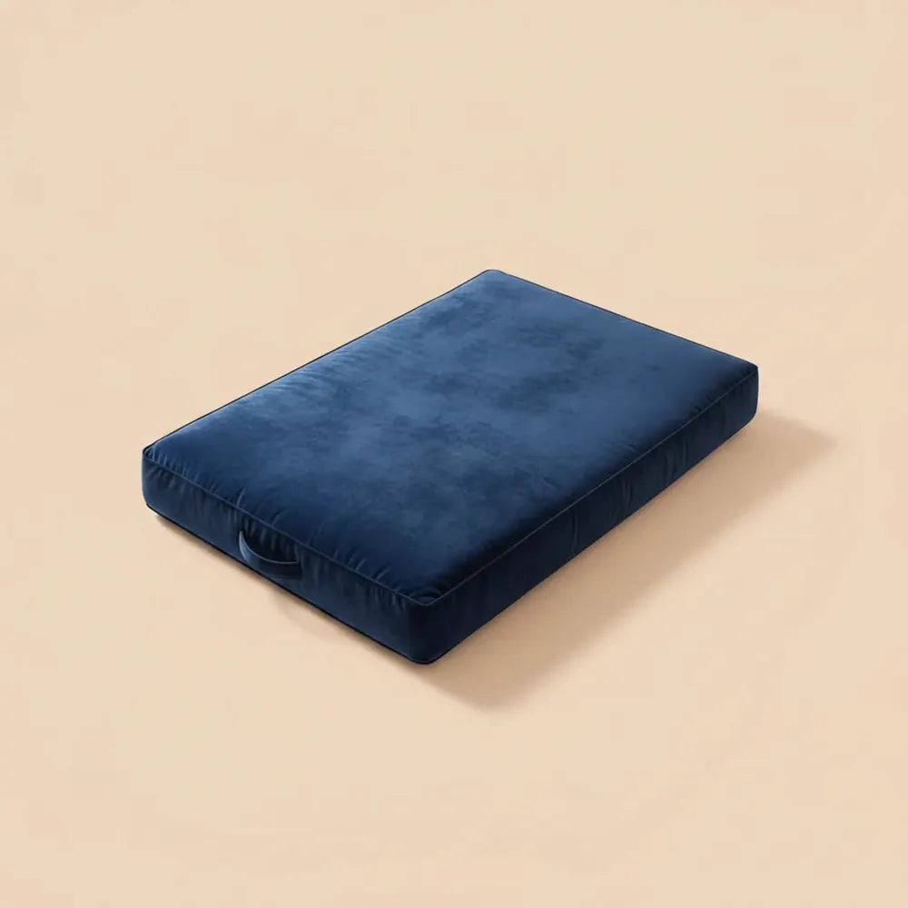Fauteuil pouf 4 en 1 pour adulte, grand fauteuil pouf de 1,20 m avec rembourrage en mousse à mémoire