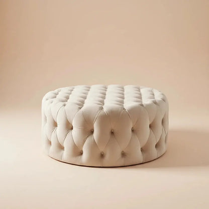 Canapé de Luxe en Velours pour la Maison, Meuble de Salon, Relaxant, Tabouret Bas, Pouf de Sol de Ch