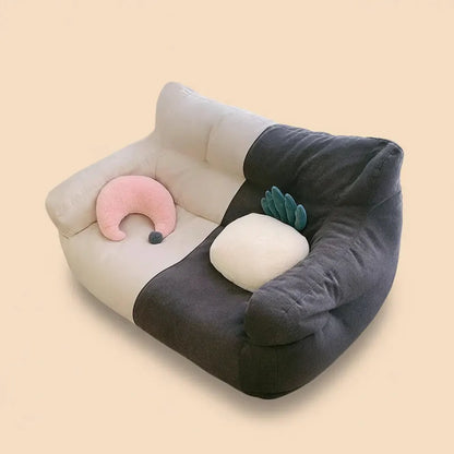 Double paresseux personne canapé petit confortable loisirs inclinable éponge Compression canapé salo