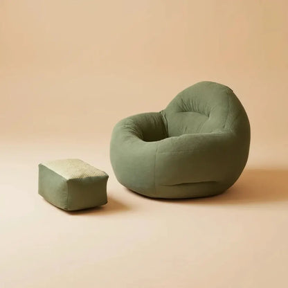 Canapé pouf géant moderne pour salon, balcon et chambre, confortable et relaxant, avec ottoman, mobi