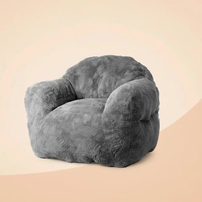 Fauteuil pouf géant Garvee de 51 pouces pour adultes et enfants – Pouf de sol surdimensionné avec re