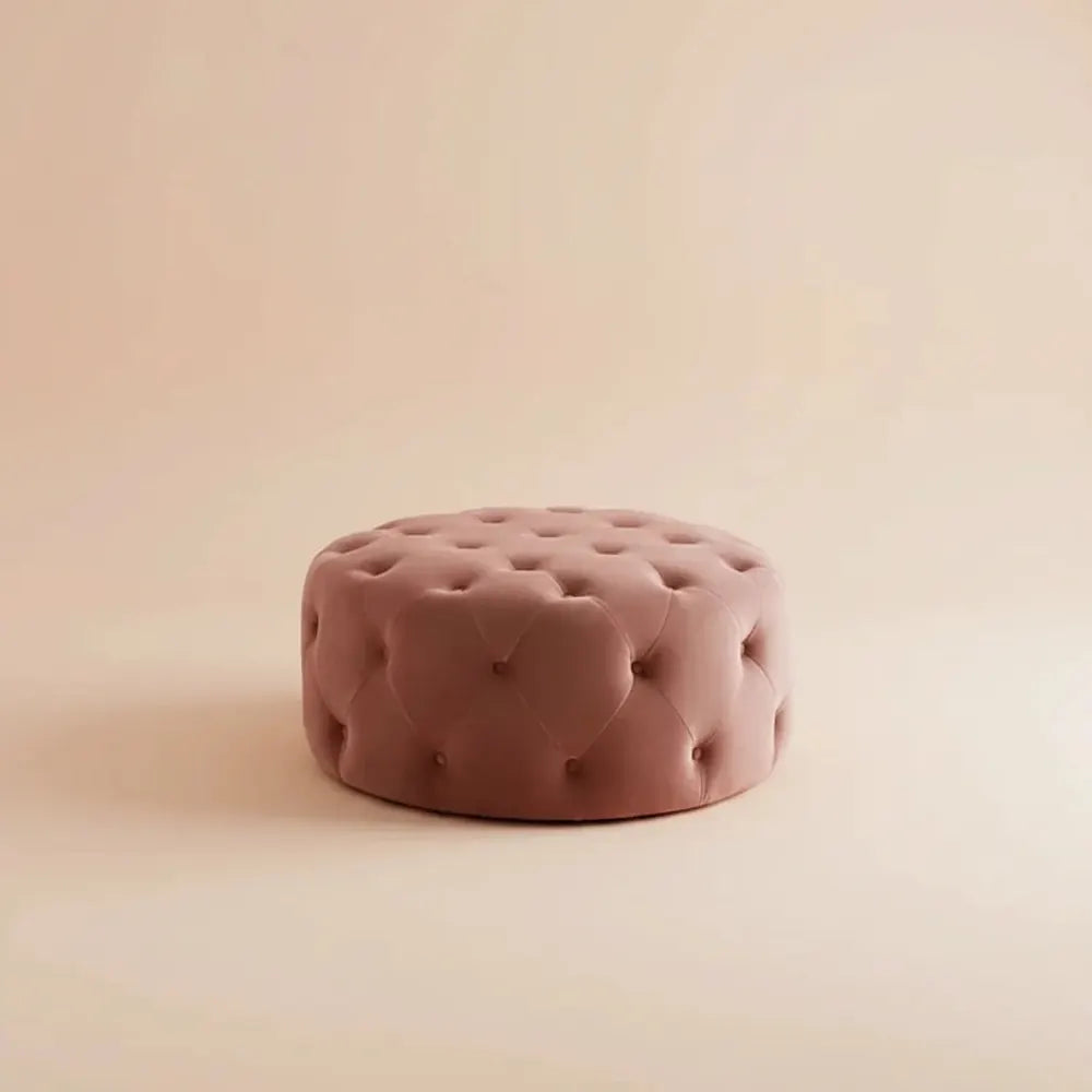Canapé de Luxe en Velours pour la Maison, Meuble de Salon, Relaxant, Tabouret Bas, Pouf de Sol de Ch