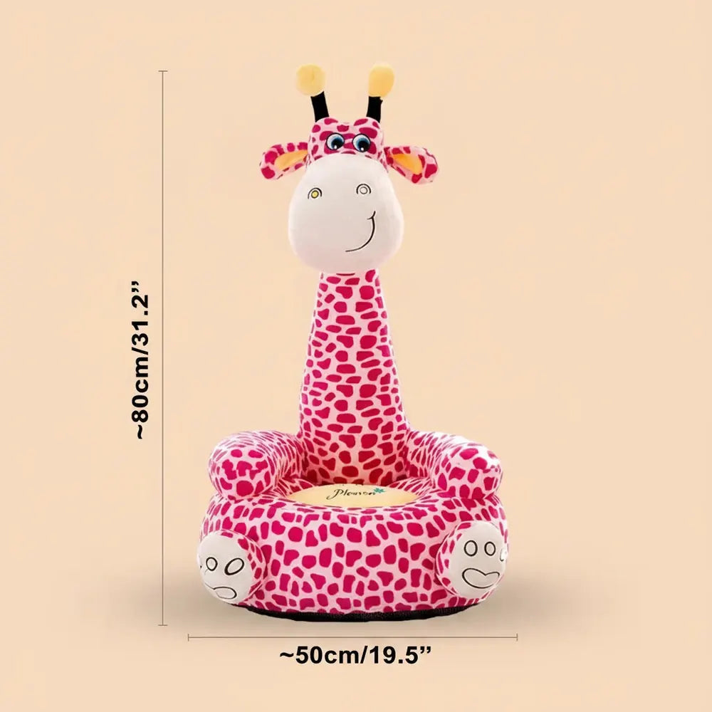 Juste de canapé moelleux sans remplissage pour enfants, canapé paresseux, siège de sol, sac de haric