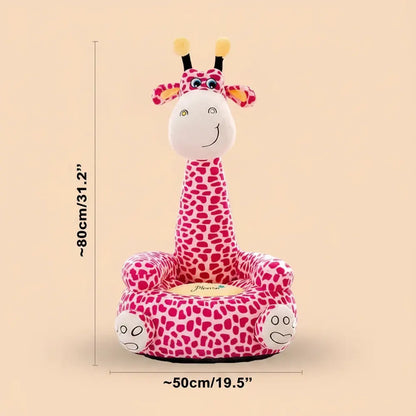 Juste de canapé moelleux sans remplissage pour enfants, canapé paresseux, siège de sol, sac de haric
