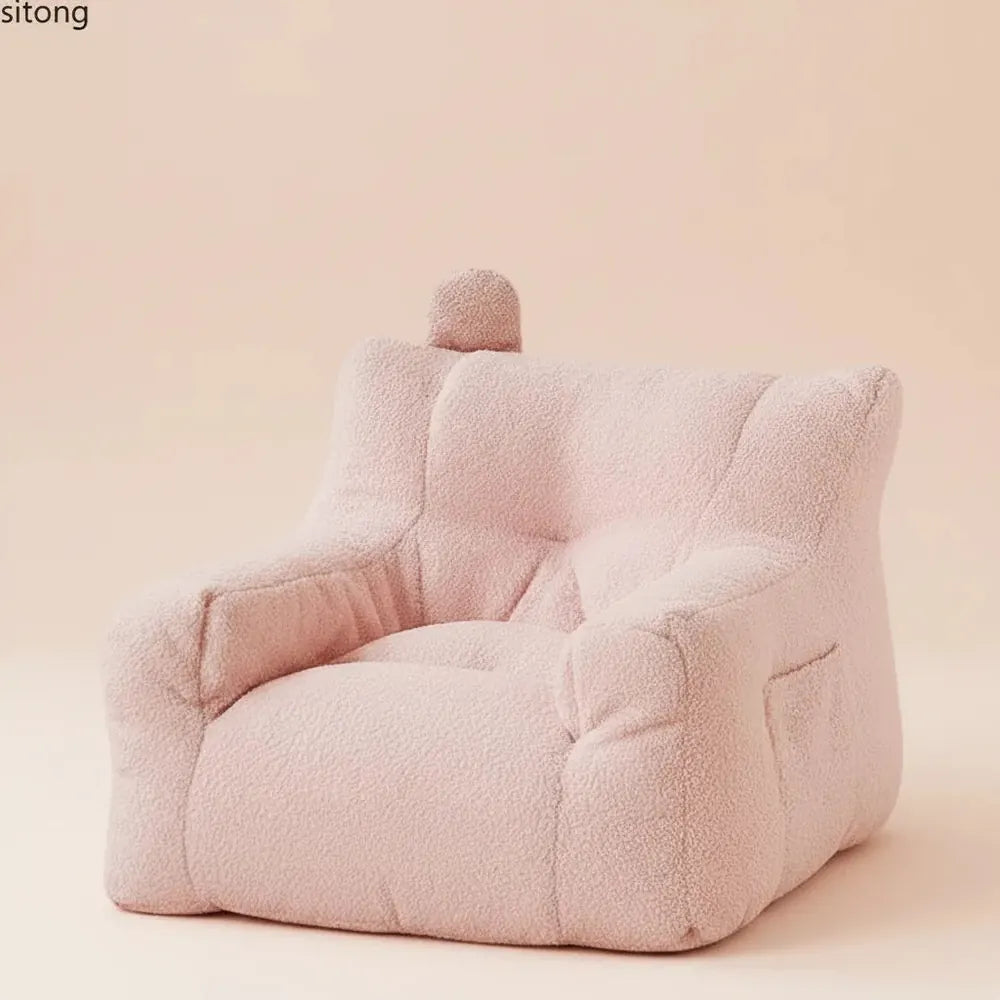 Canapé paresseux mignon garçon fille princesse livre de lecture Arrangement d'angle Mini pouf canapé