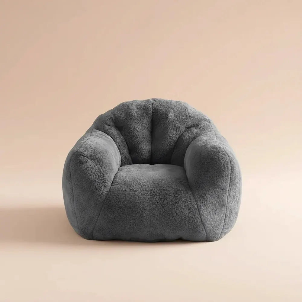 Fauteuil pouf géant Garvee de 51 pouces pour adultes et enfants – Pouf de sol surdimensionné avec re