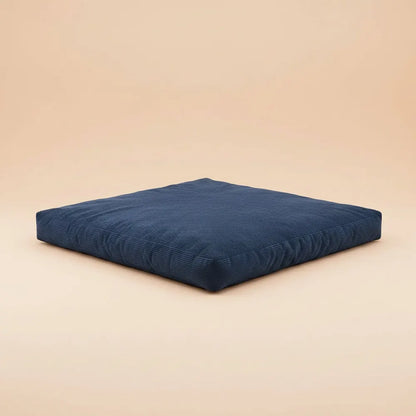 Garvee Pouf géant 2-en-1 en velours côtelé, convertible en lit, canapé paresseux 1 place rembourré e
