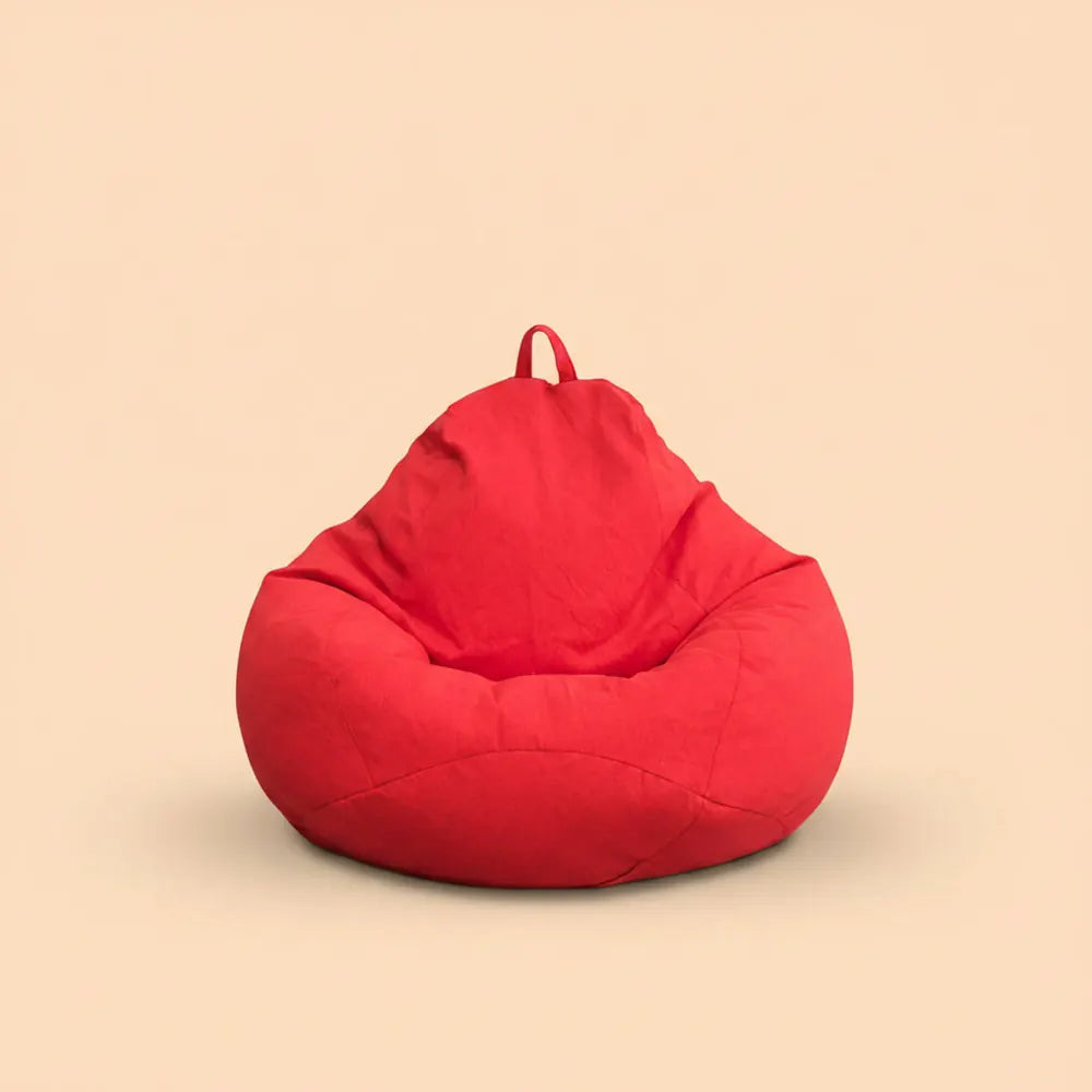 Canapé-lit pour enfants 70x80cm – Fauteuil paresseux avec rembourrage en billes EPS, canapé conforta