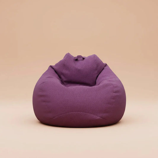 Grand pouf chaise housse de canapé confortable extérieur paresseux siège sac housse de canapé sans r