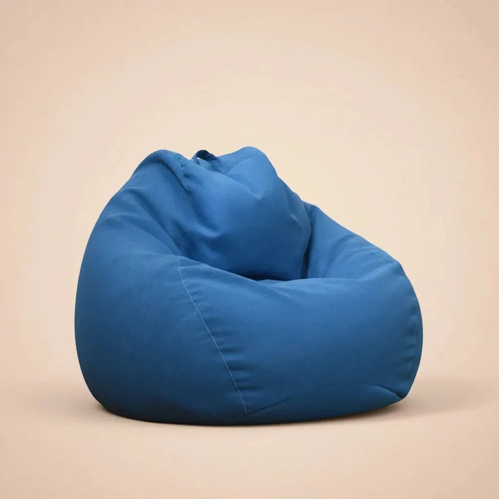 Housse de canapé paresseuse, grande housse de pouf confortable sans remplissage pour la maison, cham