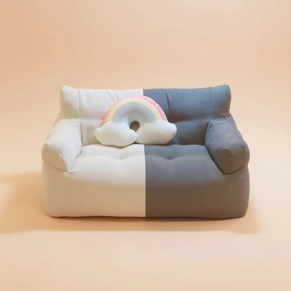 Paresseux pouf canapés géant confortable pouf canapé Double mignon moelleux salon canapés grand mode
