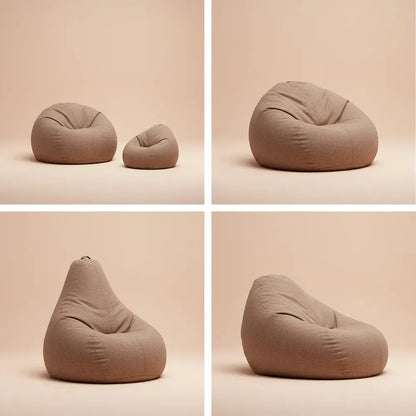 Bouffées confortables pouf canapés chambre basse paresseux décoration nuage pouf canapés liquidation