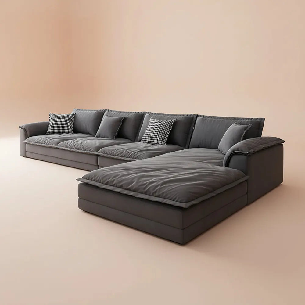 Canapés de salon paresseux sectionnels Pouf fauteuil bouffées nuage canapés de salon coin nordique T