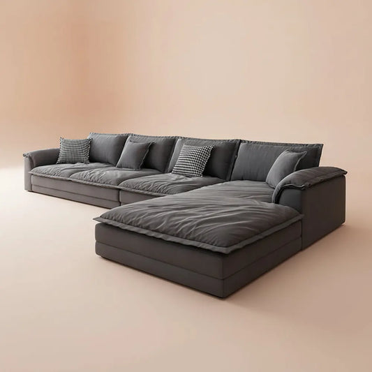 Canapés de salon paresseux sectionnels Pouf fauteuil bouffées nuage canapés de salon coin nordique T