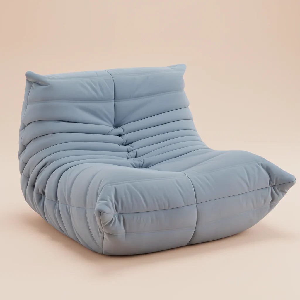 Chaise de pouf pour adulte, canapé en mousse à mémoire de forme, canapé de sol paresseux, chaise de 