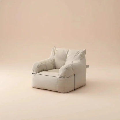 Petit canapé Double pouf, siège Double inclinable, doux et confortable, balcon, chambre à coucher, c