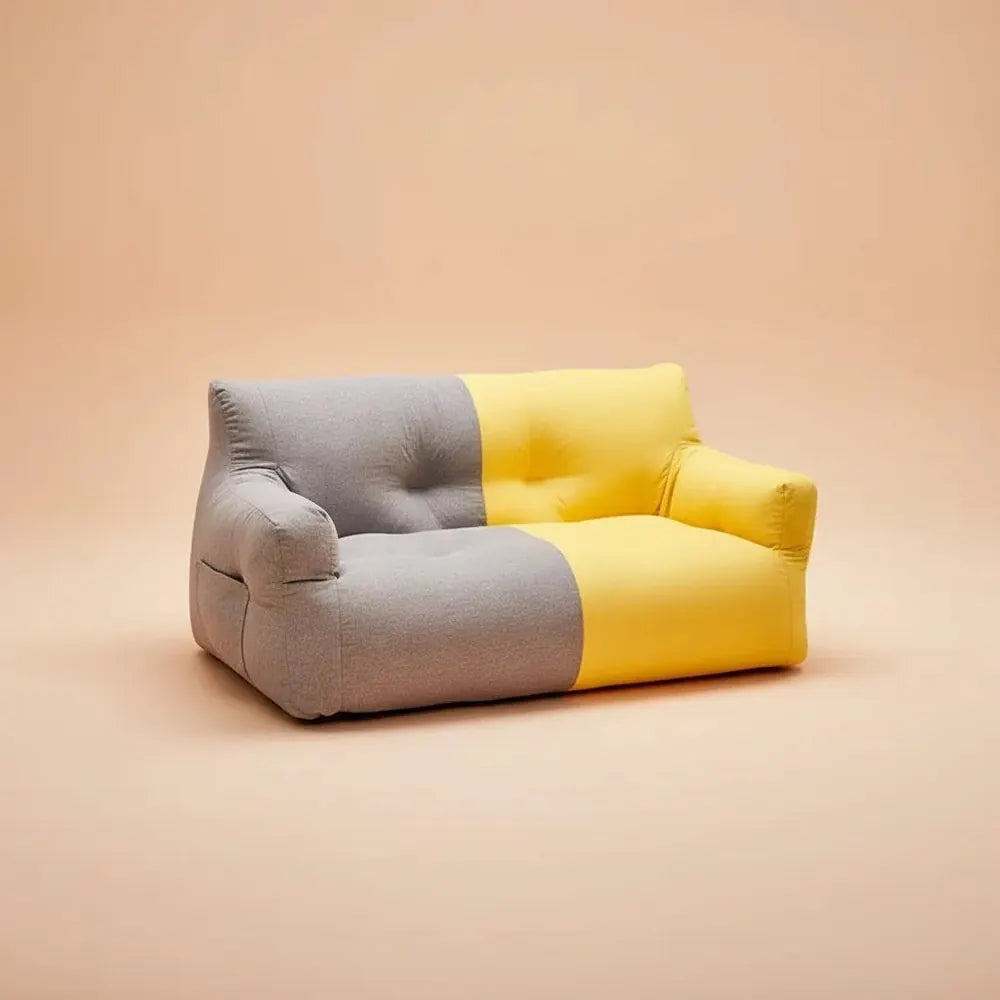 Gaint Paresseux Bean Bag Canapé avec rembourrage en mousse en peluche Mattres de sol Grand canapé de