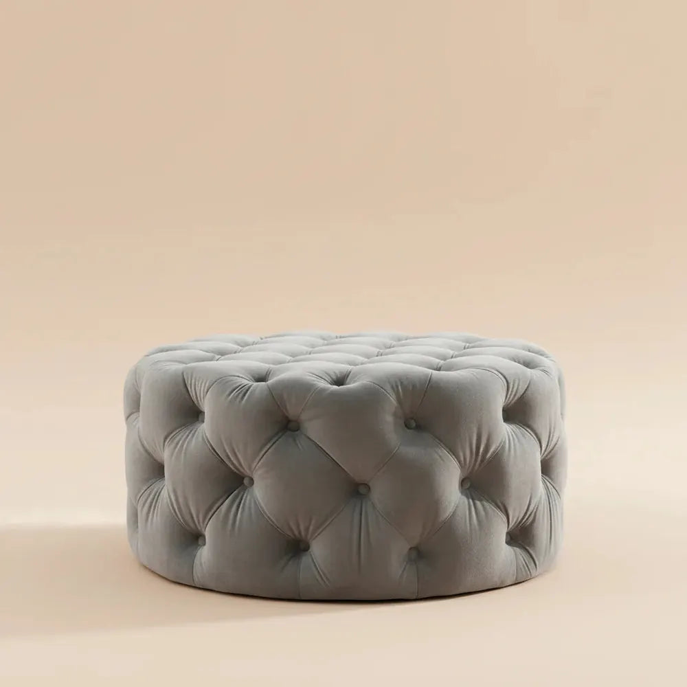 Canapé de Luxe en Velours pour la Maison, Meuble de Salon, Relaxant, Tabouret Bas, Pouf de Sol de Ch