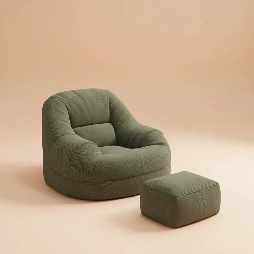 Fauteuil Poire Simple Multifonctionnel pour Chambre, Balcon, Salon – Canapé Décontracté et Esthétiqu