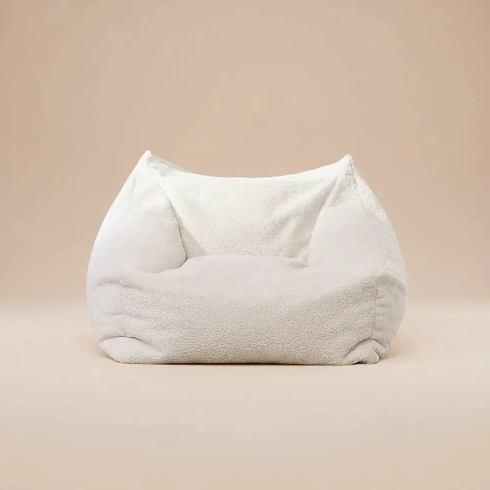 OTAUTAU-Pouf en Faux Cachemire avec Remplissage pour Adulte, Chaise, Pouf, Salon, Siège au Sol, Cana