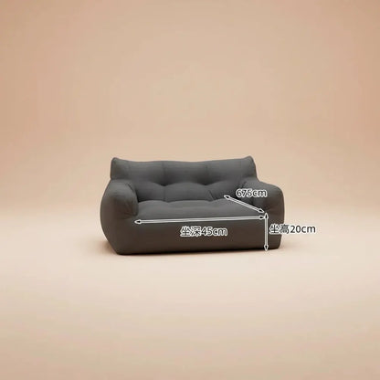 Gaint Paresseux Bean Bag Canapé avec rembourrage en mousse en peluche Mattres de sol Grand canapé de