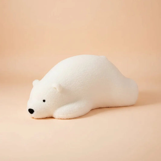 Canapé paresseux en forme d'ours, siège individuel pour enfants, tabouret bas créatif pour salon