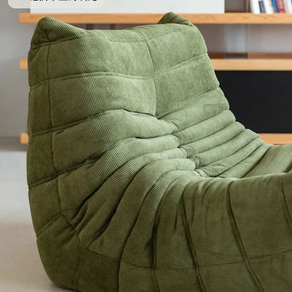 Chaise de pouf pour adulte, canapé en mousse à mémoire de forme, canapé de sol paresseux, chaise de 