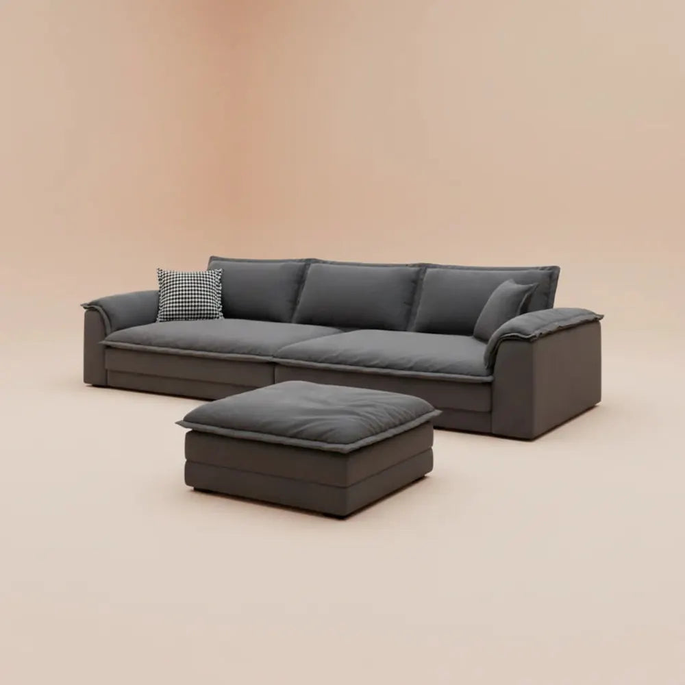 Canapés de salon paresseux sectionnels Pouf fauteuil bouffées nuage canapés de salon coin nordique T