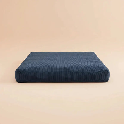 Garvee Pouf géant 2-en-1 en velours côtelé, convertible en lit, canapé paresseux 1 place rembourré e