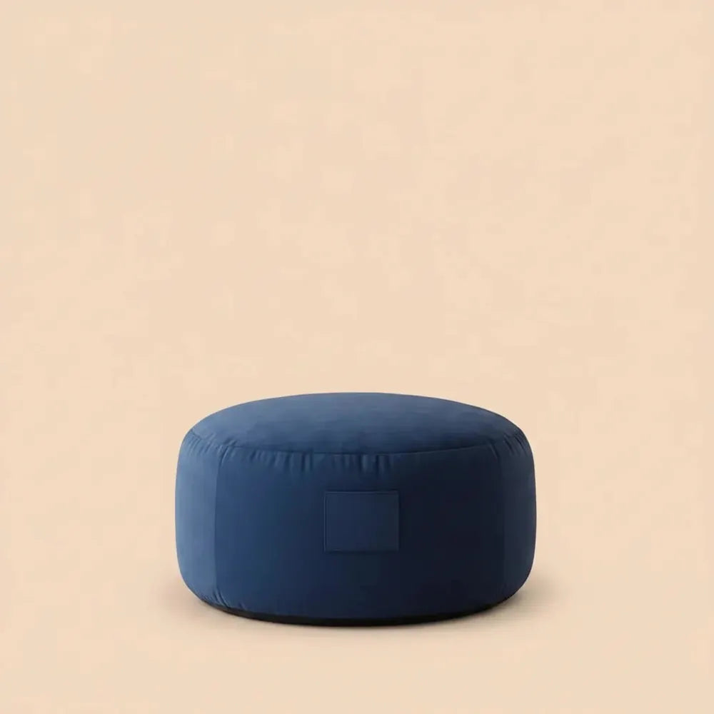 Fauteuil pouf 4 en 1 pour adulte, grand fauteuil pouf de 1,20 m avec rembourrage en mousse à mémoire
