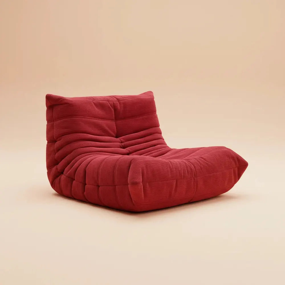 Chaise de pouf pour adulte, canapé en mousse à mémoire de forme, canapé de sol paresseux, chaise de 