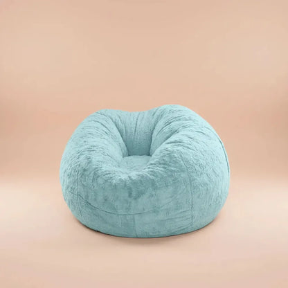 Housse de pouf utilitaire et flexible, anti-décoloration, pour pouf géant d'intérieur, anti-poussièr