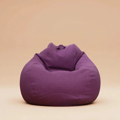 Grand pouf chaise housse de canapé confortable extérieur paresseux siège sac housse de canapé sans r