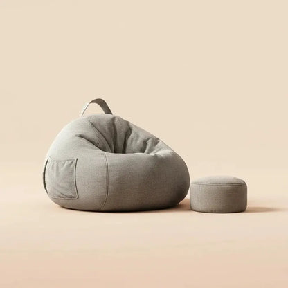 Paresseux canapé pouf personne seule peut s'allonger et dormir sol canapé muebles pouf chaise avec r