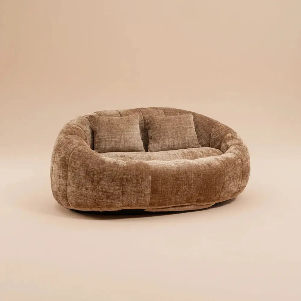 Canapé pouf paresseux, chaise longue confortable et Durable, chaise pouf à dossier haut pour adultes