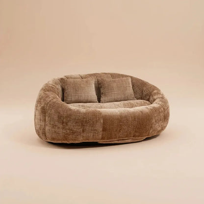 Canapé pouf paresseux, chaise longue confortable et Durable, chaise pouf à dossier haut pour adultes