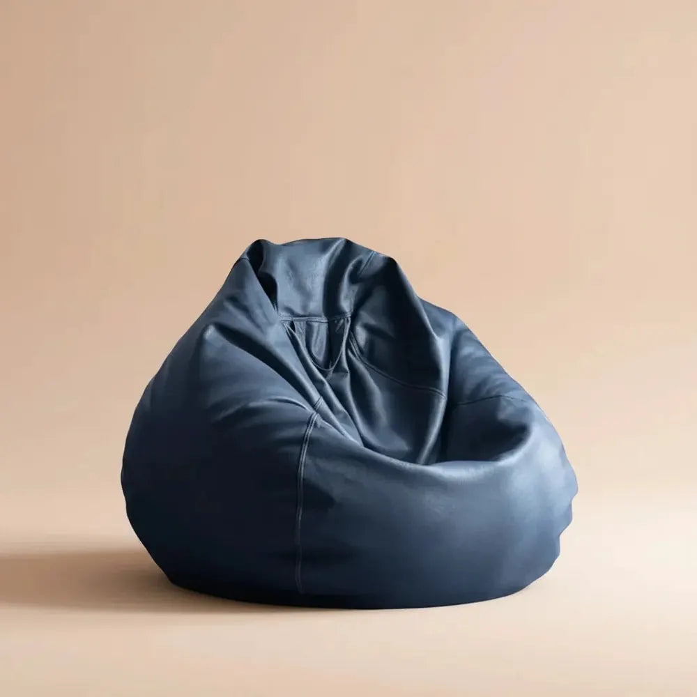 OTAUTAU rempli 70 cm Faux cuir pouf canapés avec remplissage confortable pouf canapé bouffant siège 
