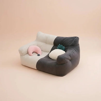 Paresseux pouf canapés géant confortable pouf canapé Double mignon moelleux salon canapés grand mode