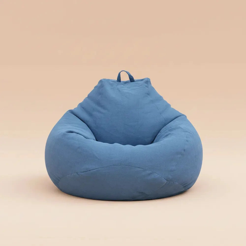 Canapé-lit pour enfants 70x80cm – Fauteuil paresseux avec rembourrage en billes EPS, canapé conforta
