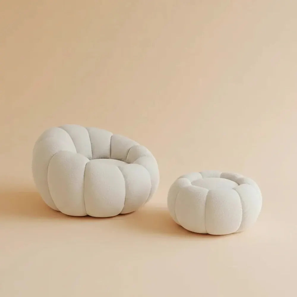 Paresseux citrouille canapé Style nordique simple canapé chaise EPS remplissage de particules doux c