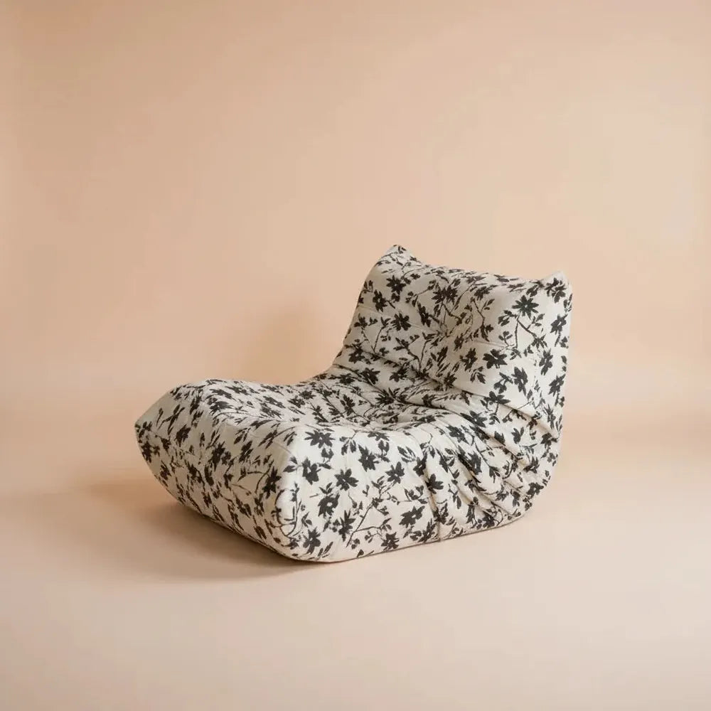 Fauteuil de sol, canapé, pouf pour adultes, fauteuil paresseux, canapé de sol en suède et velours cô