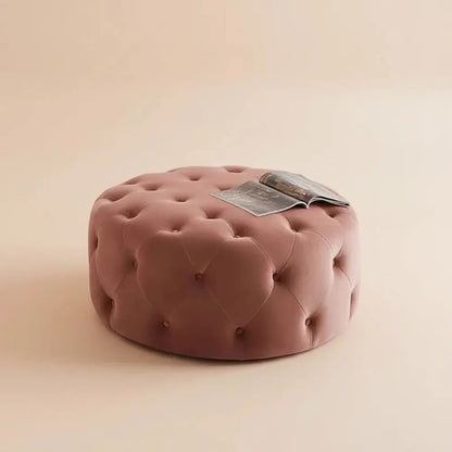 Canapé de Luxe en Velours pour la Maison, Meuble de Salon, Relaxant, Tabouret Bas, Pouf de Sol de Ch