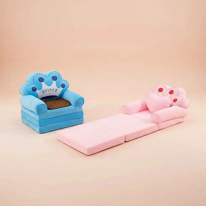 Canapé-lit pliant multifonctionnel style princesse mignon pour la maison, canapé individuel de loisi