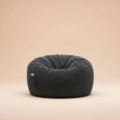 Canapé-lit 2-en-1 Garvee en mousse à mémoire de forme, fauteuil rond convertible en lit d'appoint pl