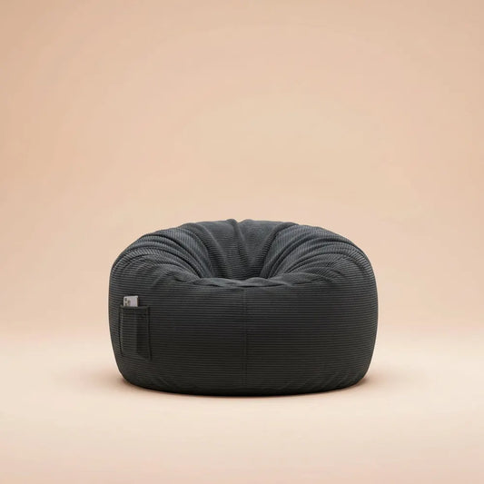 Canapé-lit 2-en-1 Garvee en mousse à mémoire de forme, fauteuil rond convertible en lit d'appoint pl