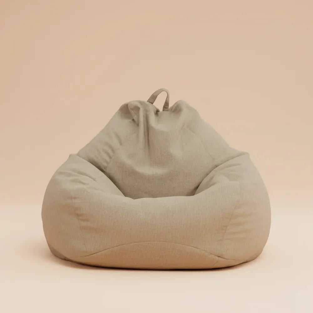 Canapé-lit pour enfants 70x80cm – Fauteuil paresseux avec rembourrage en billes EPS, canapé conforta